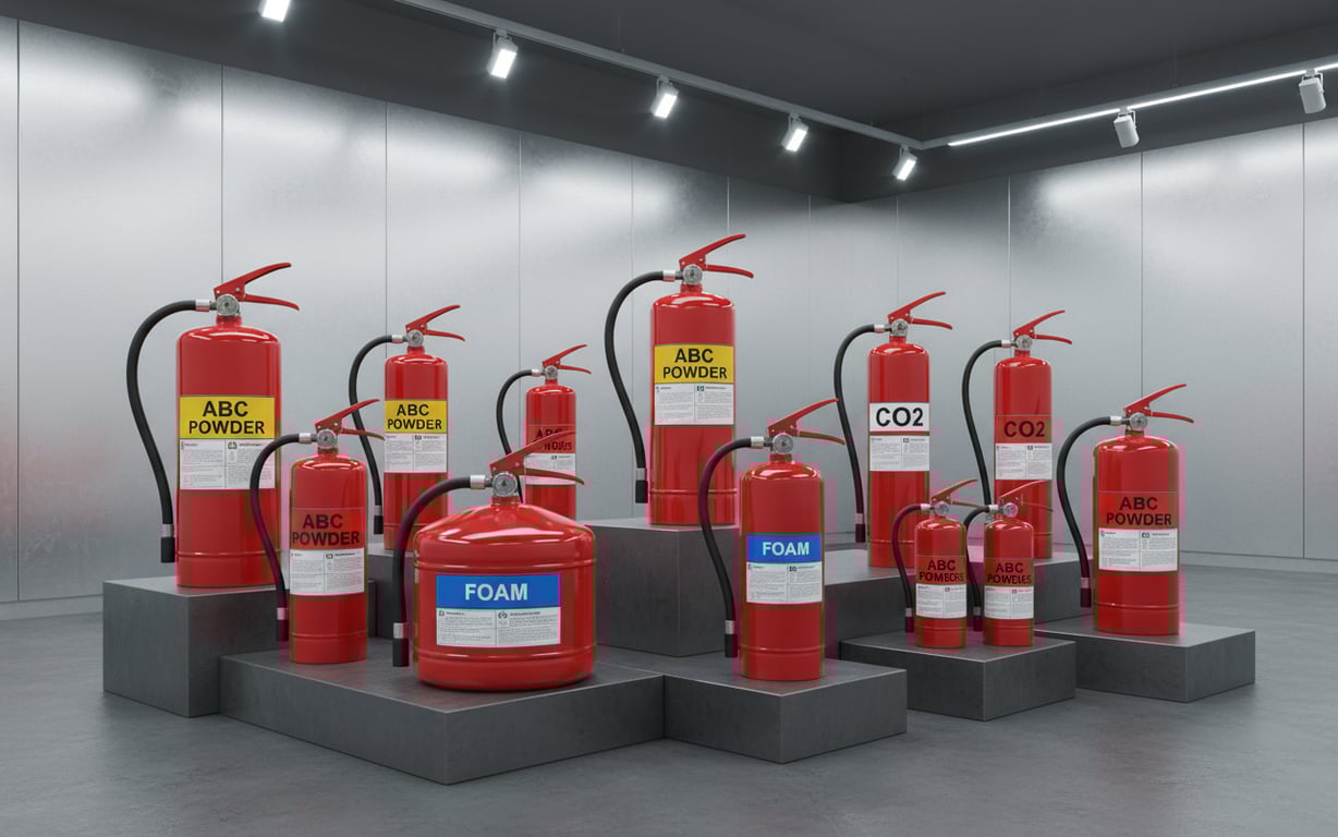 Cum alegi stingatorul de incendiu: Ghid complet pentru tipuri de stingatoare si clasele de incendiu