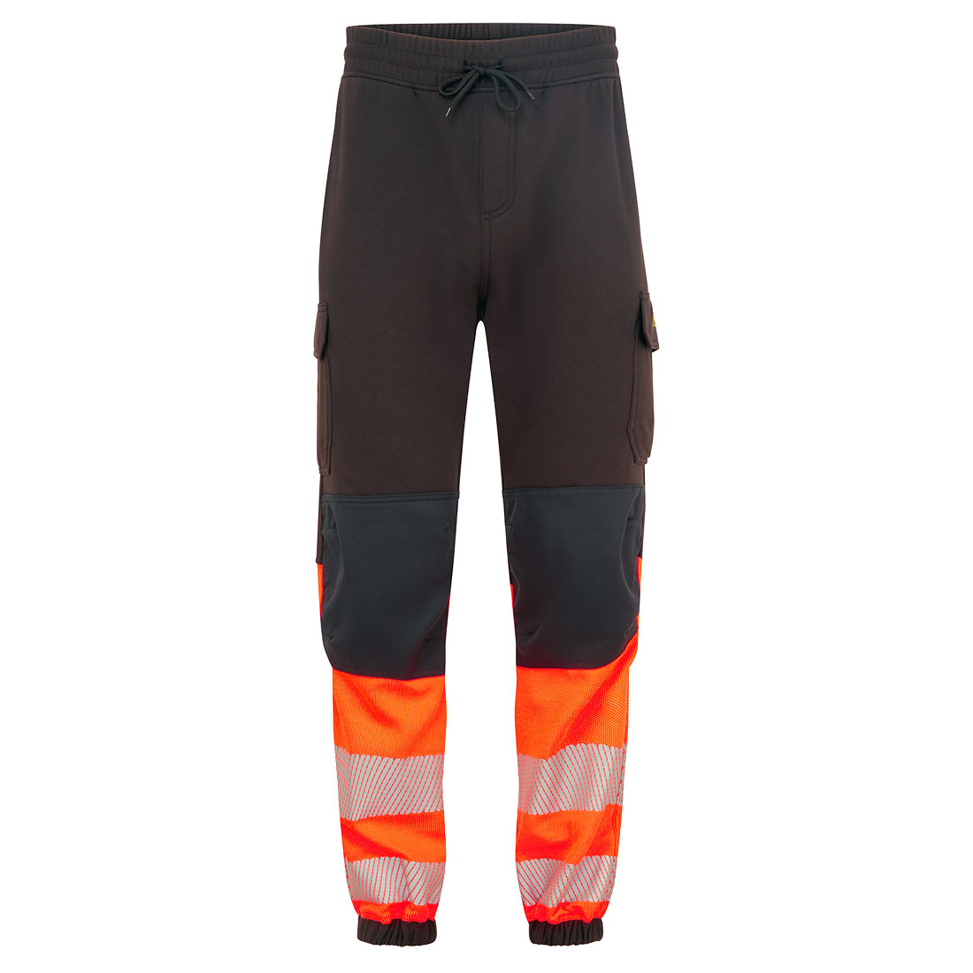 Imbracaminte de lucru - Pantaloni ignifugati reflectorizanti Portwest PW3 MODAFLAME HVO JOGGER, 45% modacrilic, 25% poliester, 23% bumbac, 6% aramid, 1% antistatic, 300