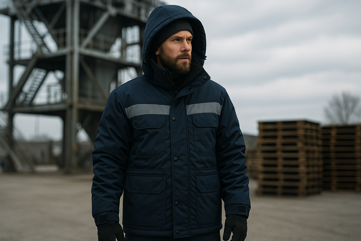 Geaca de iarna de lucru pentru barbati: Cum alegi modelul potrivit pentru protectie maxima la temperaturi scazute