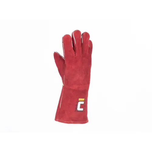 Manusi de protectie Cerva PUGNAX RED, piele spalt bovina [2]