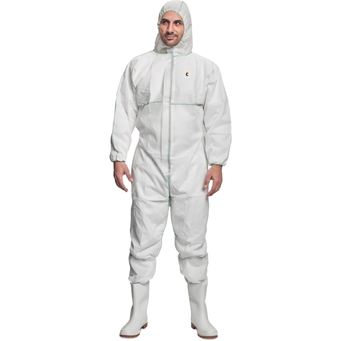 Combinezon antichimic Cerva CHEMSAFE C1 (307148) tip 5/6, 100% polipropilena [2]