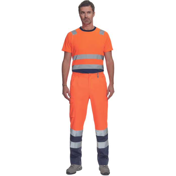 Pantaloni de lucru reflectorizanti Cerva VIGO HV, 50% bumbac, 50% poliester, 200 g/mp [2]