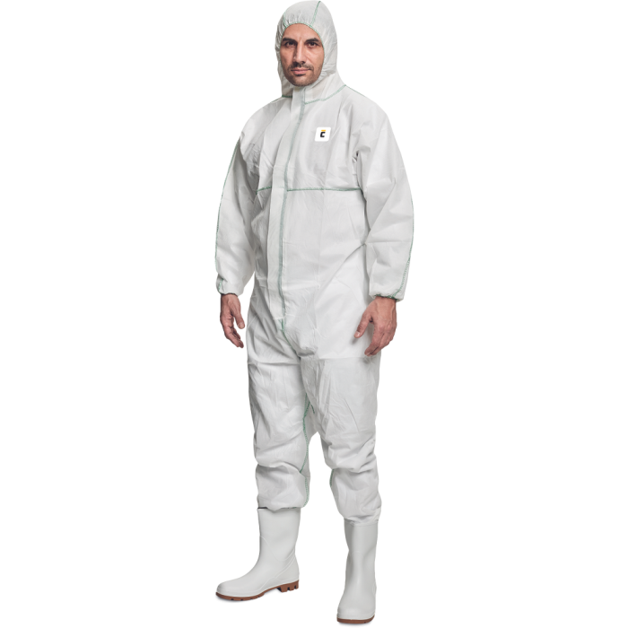 Combinezon antichimic Cerva CHEMSAFE C1 (307148) tip 5/6, 100% polipropilena [3]