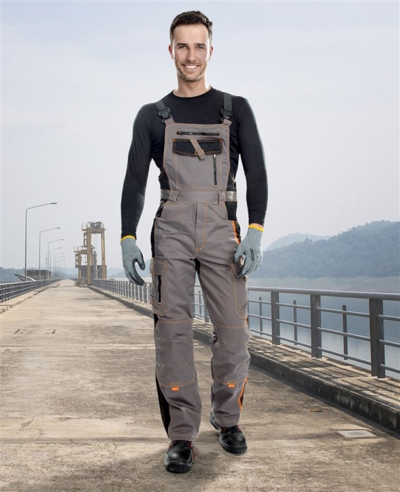 Pantaloni salopeta cu pieptar Ardon VISION, tercot 60/40, 260 gr/mp [2]