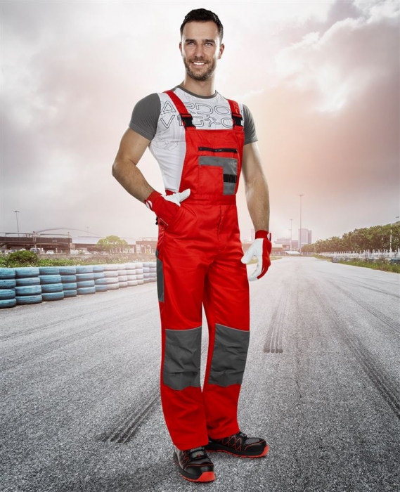 Pantaloni salopeta cu pieptar Ardon 2STRONG, tercot 80/20, 235 gr/mp [2]
