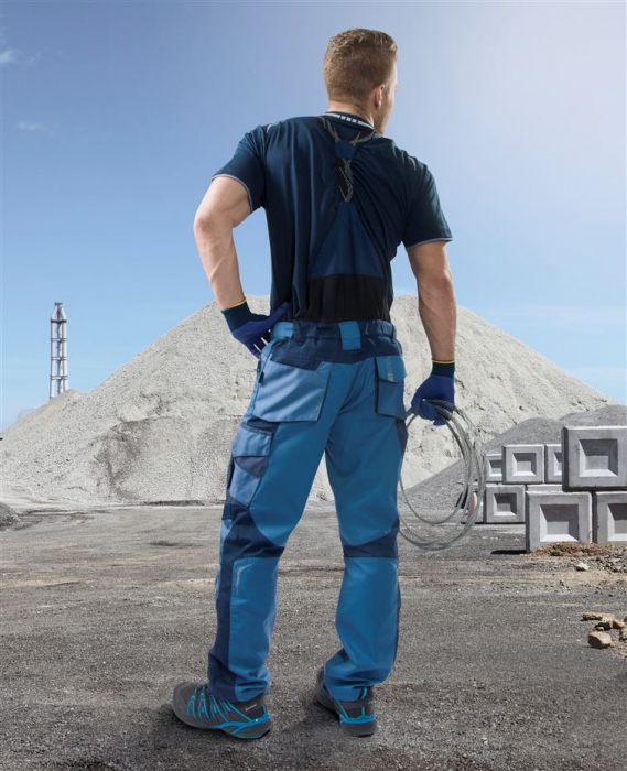 Pantaloni salopeta cu pieptar Ardon R8ED, tercot 65/35, 245 gr/mp [3]