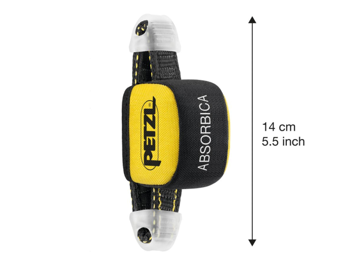 Absorbitor de soc Petzl ABSORBICA L010AB00, compatibil cu lonja JANE si RING OPEN [4]