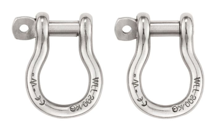 Accesoriu Petzl Shackles C087Aa00, set 2 buc, compatibil cu bancuta PODIUM si ham AVAO, ASTRO [1]