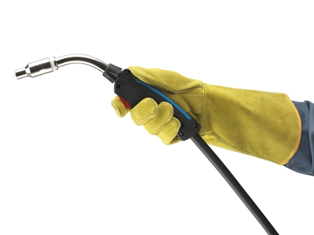 Manusi de protectie sudura Ansell ACTVARMR 43-216, piele spalt bovina, ata kevlar [3]