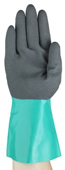 Manusi de protectie chimica Ansell ALPHATEC 58-530W, nitril [2]