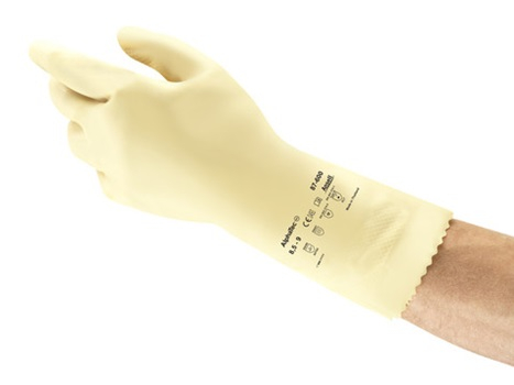 Manusi de protectie chimica Ansell ALPHATEC 87-600, latex [4]