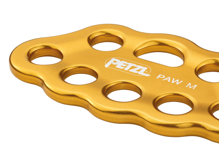 Ancora Petzl PAW M Yellow G063Ba00, aluminiu, compatibila cu sisteme de ancore multiple [2]