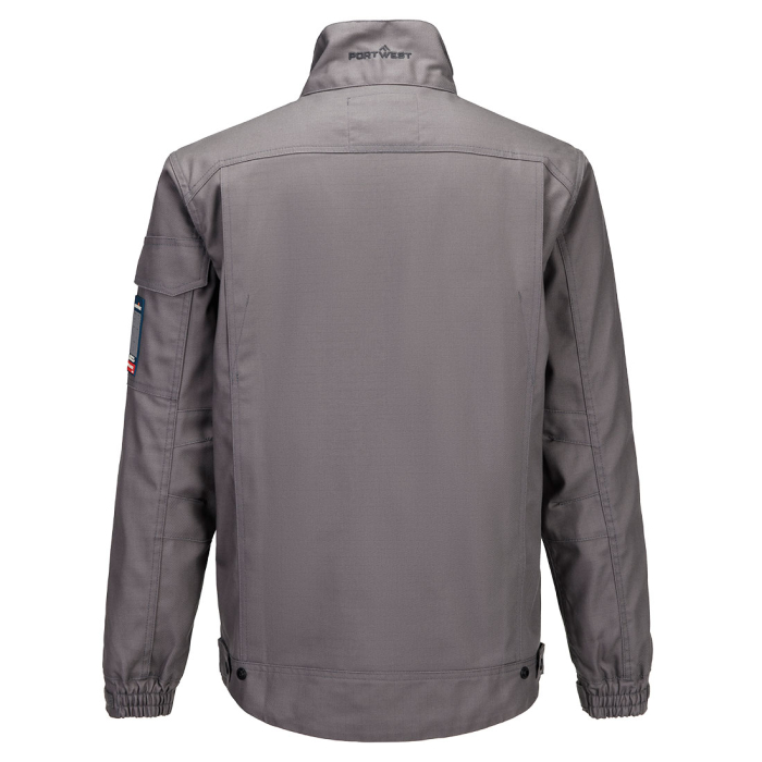 Jacheta ignifugata de protectie Portwest FR750 BIZFLAME INDUSTRY FR, 0% bumbac, 19% poliester, 1% fibra de carbon, 340 g/mp [2]