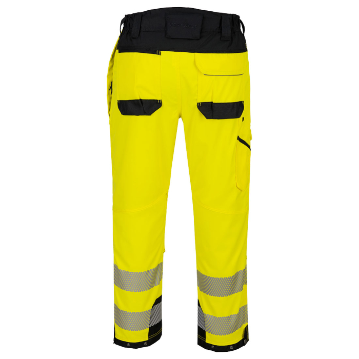Pantaloni reflectorizanti de iarna Portwest T142 PW3, 65% poliester reciclat, 33% bumbac, 2% elastan 245 g/mp [3]