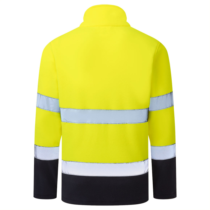Jacheta fleece reflectorizanta Portwest ES251 ESSENTIAL Hi-Vis, 100% poliester, 250 g/mp [2]