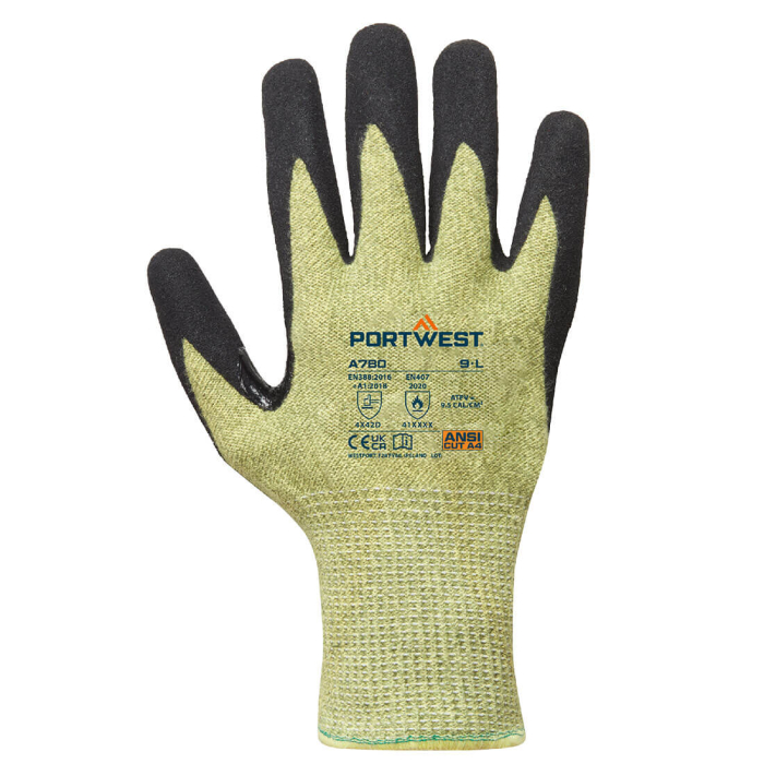 Manusi ignifuge anti taiere Portwest A780 ARC GRIP, cu protectie la arc electric [2]