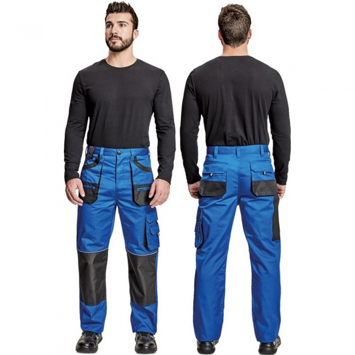 Pantaloni de lucru Fridrich BE-01-003 CARL, tercot 80/20, 235 gr/mp [2]