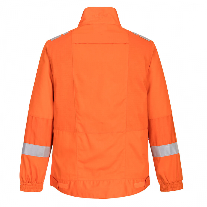 Jacheta ignifuga reflectorizanta Portwest BIFLAME PLUS FR601, 99% bumbac, 1% fibra de carbon, 210g [3]