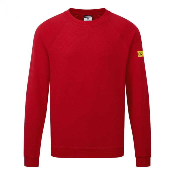 Bluza clasica antistatica Portwest AS24 ESD, 96% bumbac, 4% fibra carbon, 300 gr/mp [1]