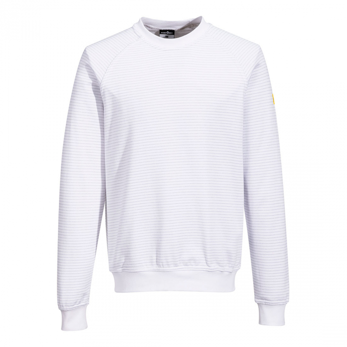 Bluza clasica antistatica Portwest AS24 ESD, 96% bumbac, 4% fibra carbon, 300 gr/mp [1]