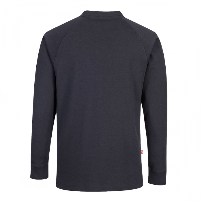 Bluza cu maneca lunga ignifuga antistatica Portwest FR33, 99% bumbac, 1% fibra de carbon, 237 gr/mp [2]