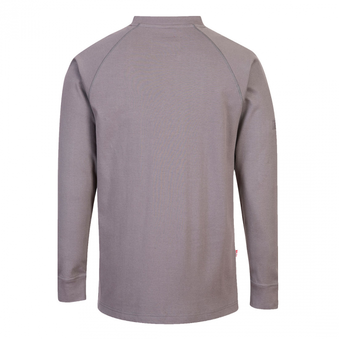 Bluza cu maneca lunga ignifuga antistatica Portwest FR33, 99% bumbac, 1% fibra de carbon, 237 gr/mp [2]
