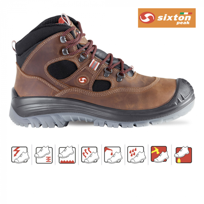 Bocanci de protectie Sixton LABRADOR S3, cu bombeu din compozit si lamela [3]
