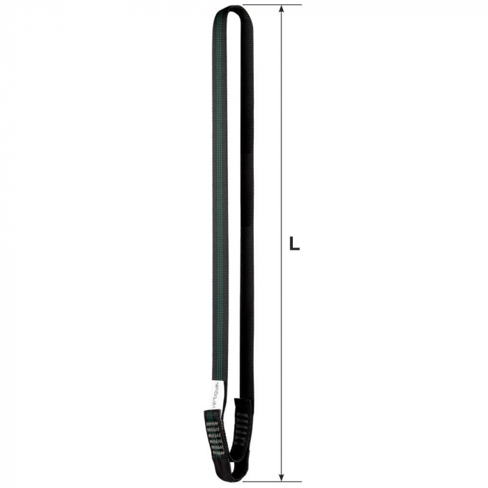Bucla de ancorare Vertiqual LISKO X, L=140 cm, 26 mm [2]