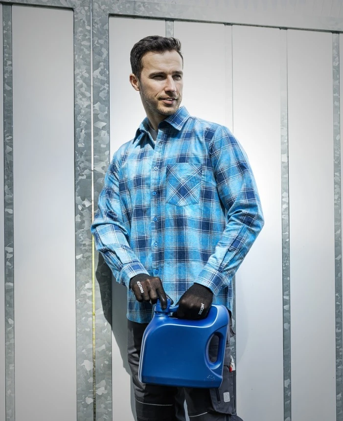 Camasa flanel cu imprimeu  Ardon URBAN+, 100% bumbac, 140 g/mp [2]