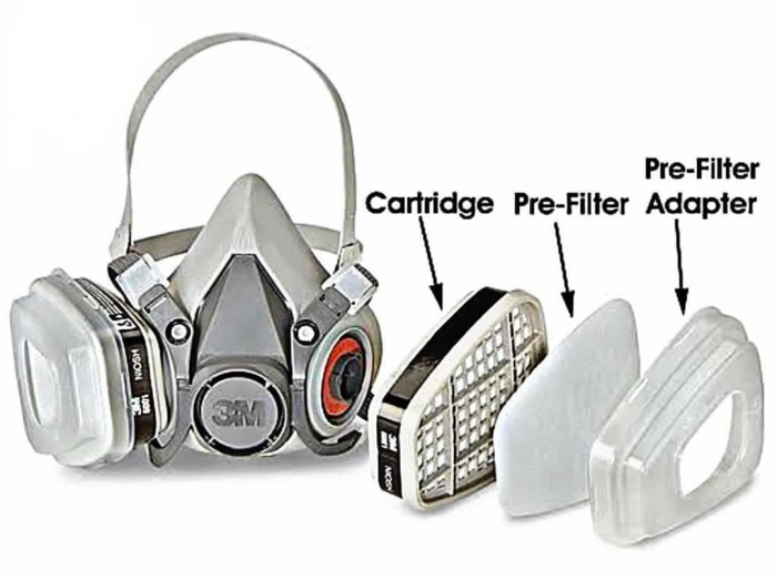 Capac 3M 501 pentru fixarea prefiltrelor de praf pe filtrele de gaze si vapori [2]