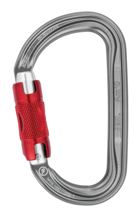 Carabiniera Petzl AmD TL tip D M34A Rl, aluminiu, cu inchidere automata in 2 miscari [1]