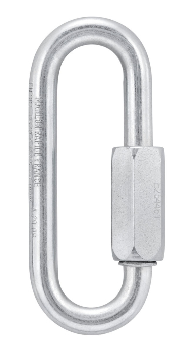 Carabiniera Petzl Go 8 mm P015Aa01, veriga rapida, otel,  cu inchidere prin infiletare [1]