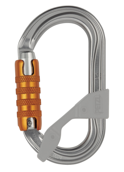 Carabiniera Petzl OK TL ovala M33A Tl, aluminiu, cu inchidere automata in 3 miscari [2]