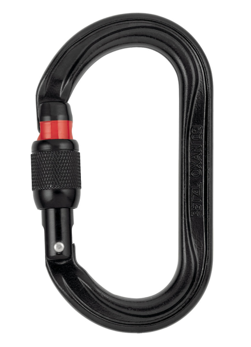 Carabiniera Petzl Oxan SL ovala M72A Sln, otel, cu inchidere prin infiletare [1]