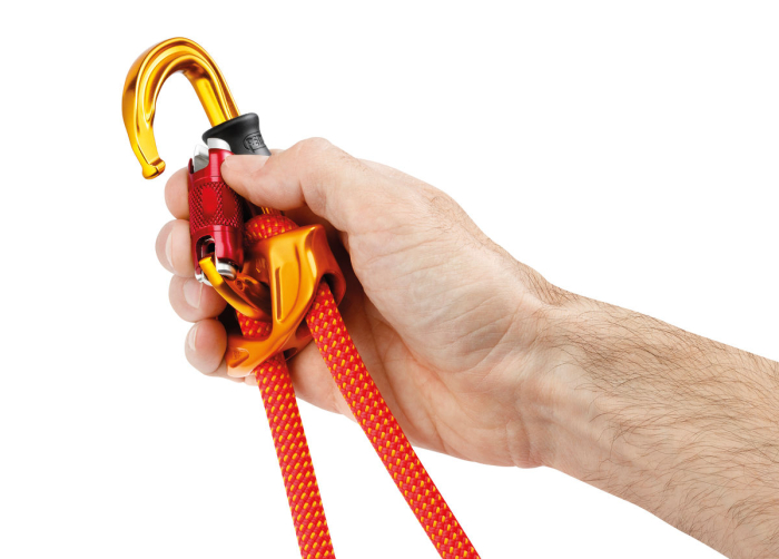 Carabiniera Petzl SM'D TL tip D M39A Rl, aluminiu, cu inchidere automata in 2 miscari [2]