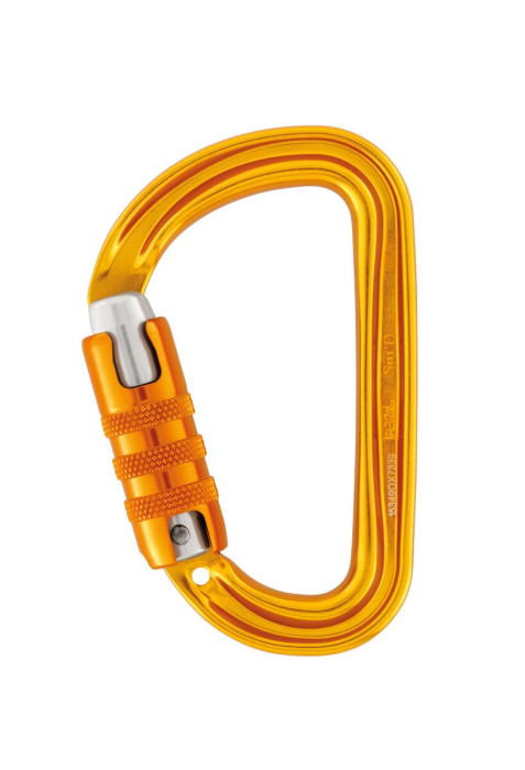 Carabiniera Petzl SM'D TL tip D M39A Tl, aluminiu, cu inchidere automata in 3 miscari [1]
