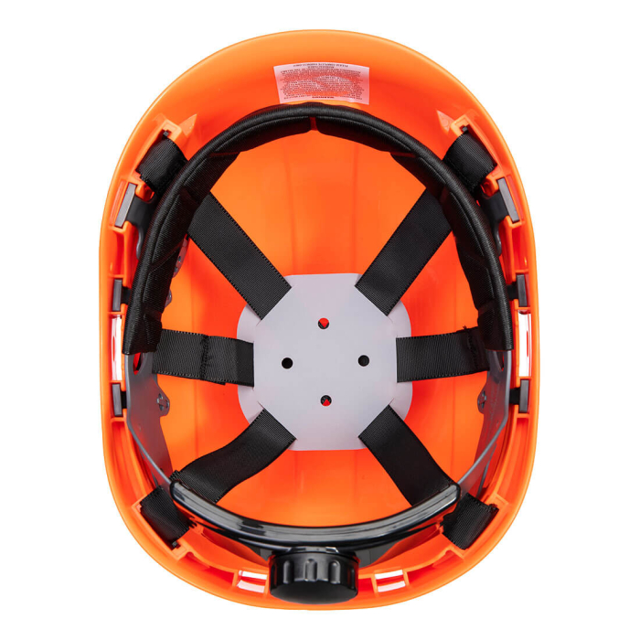 Casca de protectie Portwest PS52, lucru la inaltime, alpinism, ABS, marime ajustabila 52-63cm, pentru electricieni 1000Vac sau 1500Vdc [2]