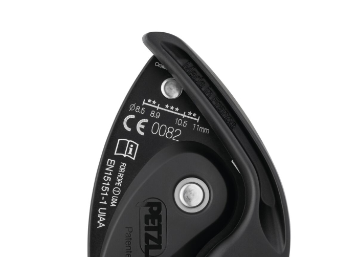 Coborator Petzl GRIGRI D014Ba02, 175g, pentru rapel, compatibil cu corzi intre 8,5 si 11mm si cu carabiniera ATTACHE si WIILIAM - Sport [5]