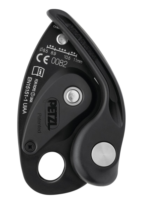 Coborator Petzl GRIGRI D014Ba02, 175g, pentru rapel, compatibil cu corzi intre 8,5 si 11mm si cu carabiniera ATTACHE si WIILIAM - Sport [2]