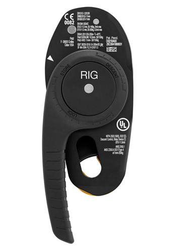 Coborator Petzl RIG 9.5 to 11.5mm D021AB00, 406g, max. 140kg, compatibil cu coarda PARALLEL si PERFORMANCE [2]
