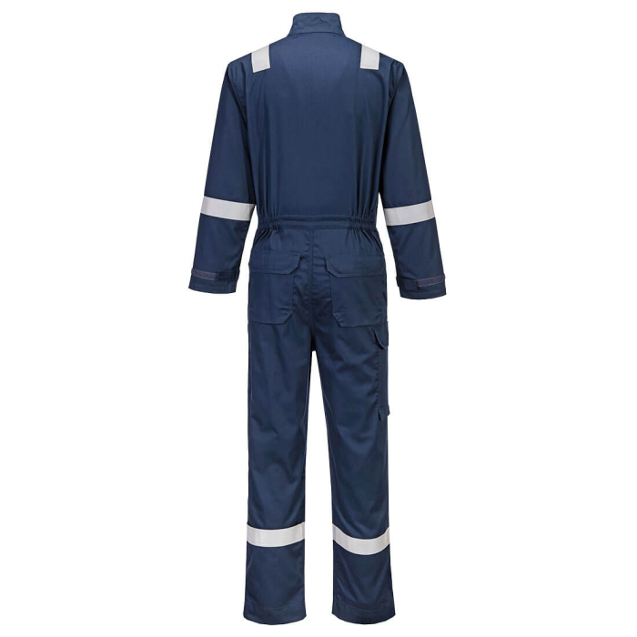 Combinezon antichimic de protectie Portwest FR513 FR CHEMICAL Resistant, 99% bumbac, 1% fibra de carbon, 280 gr/mp [2]