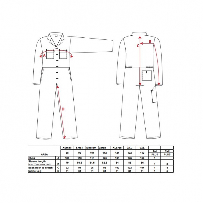 Combinezon de lucru Portwest EURO WORK S998, 100% bumbac, 260g [2]