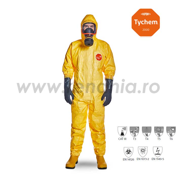 Combinezon de protectie chimica DuPont TYCHEM C [3]