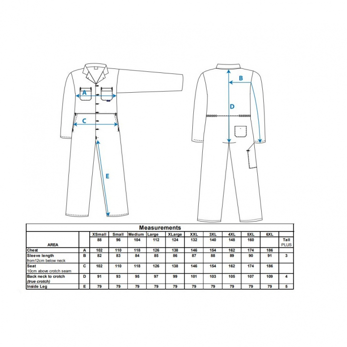 Combinezon de lucru Portwest EURO WORK S999, 65% poliester, 35% bumbac, 210g [2]