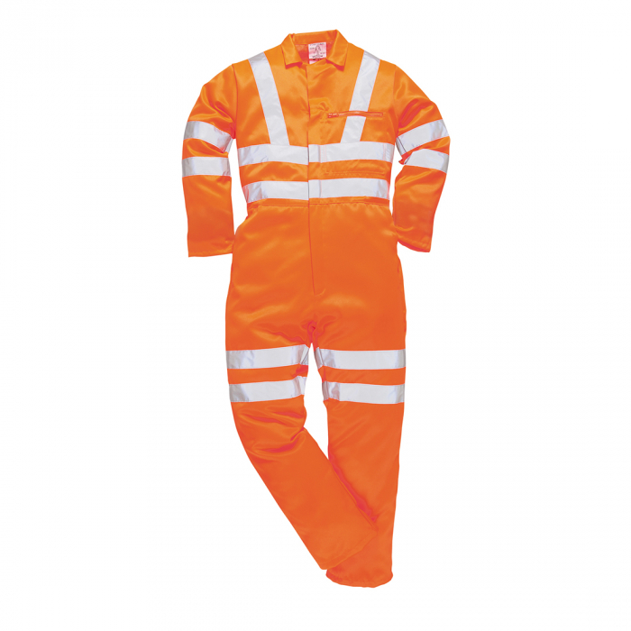 Combinezon reflectorizant Portwest POLY-COTTON RIS RT42, 80% poliester, 20% bumbac, 280 gr/mp [4]