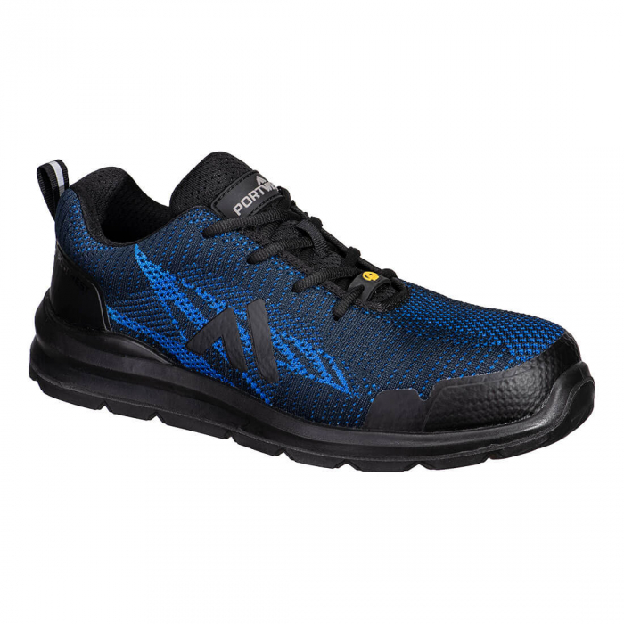 Pantofi de protectie Portwest TEXTILE Trainer ESD SR FO S1PS, cu bombeu din compozit si lamela [1]