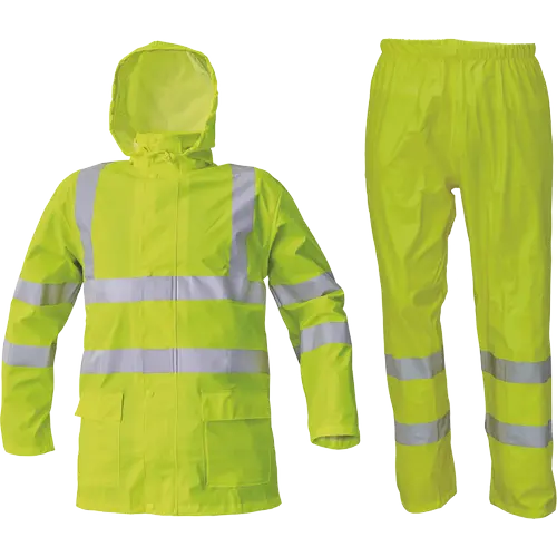 Costum de ploaie impermeabil Cerva SIRET HV, 100% poliester, 200 gr/mp [1]