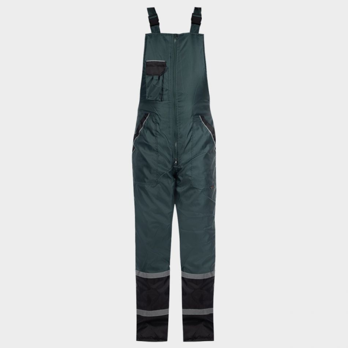 Costum salopeta cu pieptar de iarna Stenso COLLINS WINTER GREY, 100% poliester, 110 gr/mp [14]