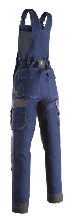 Pantaloni salopeta cu pieptar dama Coverguard CASITA, 70% poliester, 28% bumbac, 2% elastan, 380gr/mp [2]