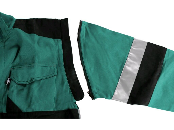 Jacheta de lucru cu benzi reflectorizante Canis CXS 1010 LUXY BRIGHT, 100% bumbac, 260gr/mp [3]